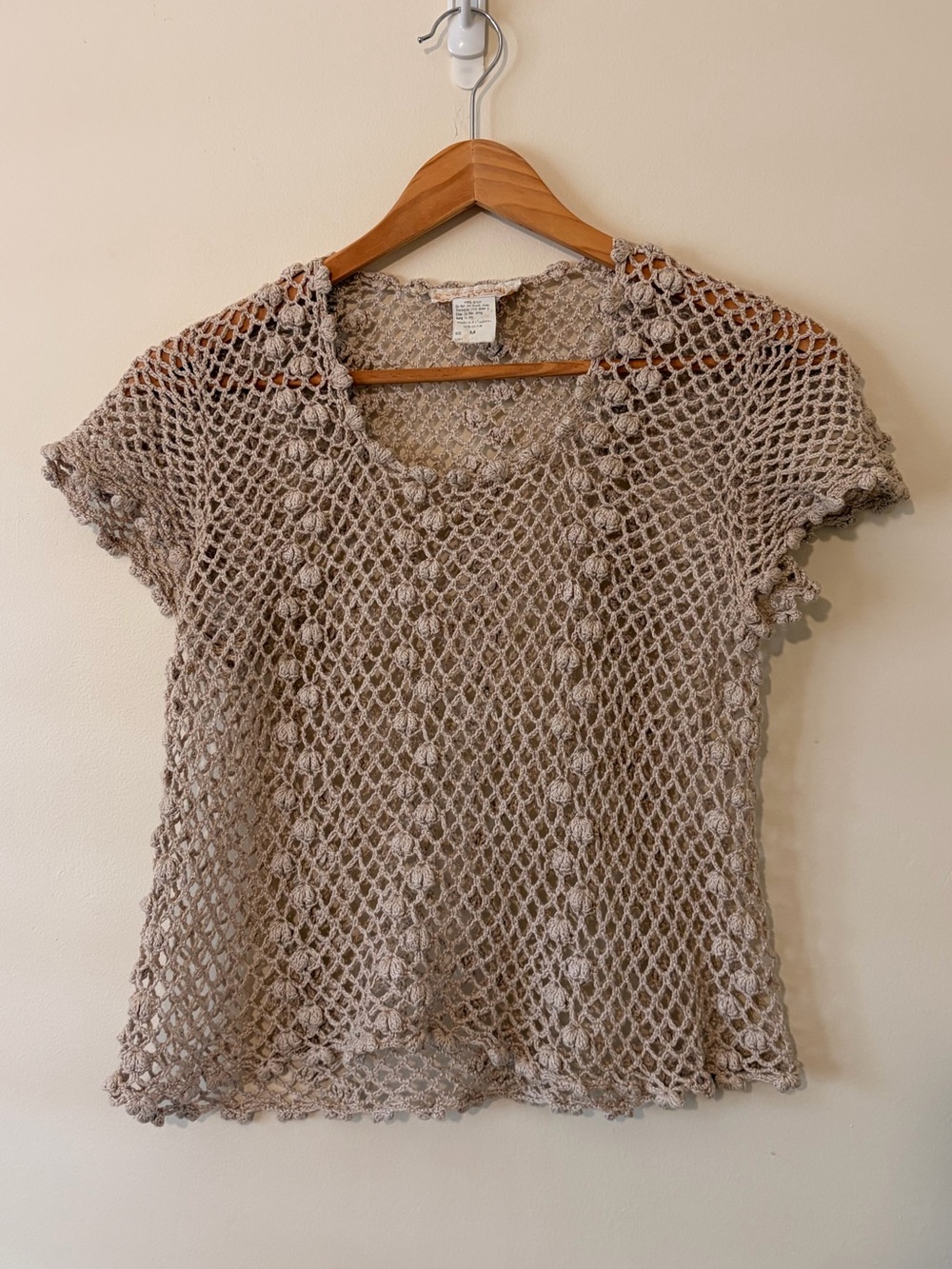 Vintage Dandyline Crochet Top